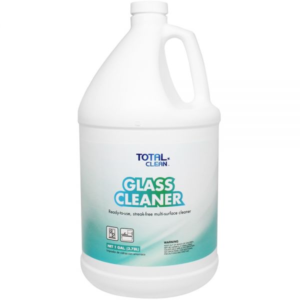 Total Clean Glass Window Cleaner, 1 Gallon - Case of 4 bottles ...