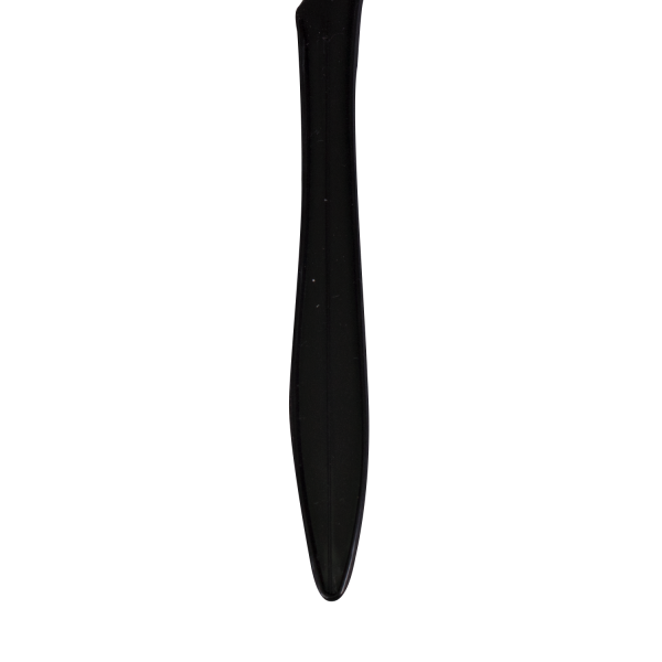 Karat PP Plastic Medium Weight Knives Bulk Box, Black - 1,000 pcs
