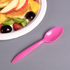 PP Plastic Medium Weight Tea Spoons, Pink - 1,000 pcs