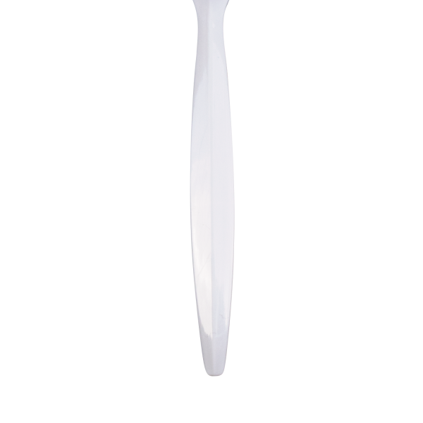 Karat PP Plastic Medium-Heavy Weight Forks Bulk Box, White - 1,000 pcs