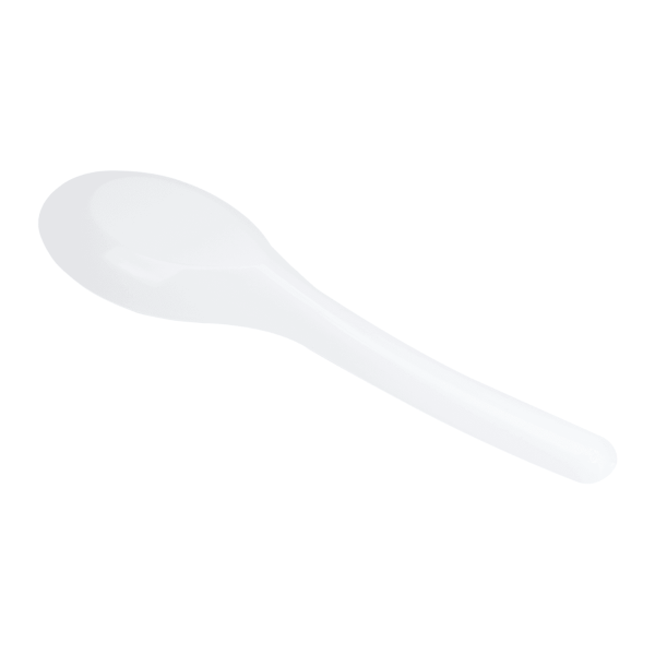 Karat Med-Heavy Weight Asian Soup Spoon, White -1,000 pcs