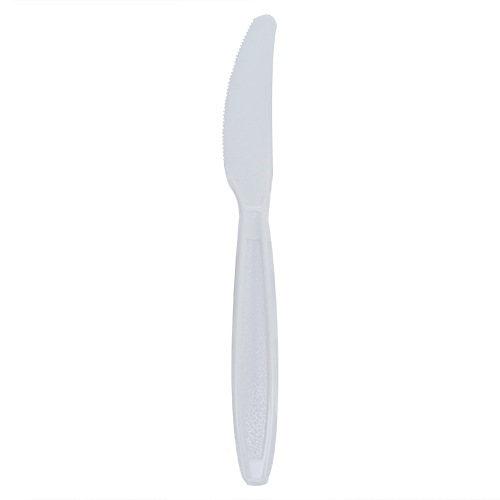 Karat PS Plastic Extra Heavy Weight Knives, White - 1,000 pcs