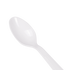 PS Plastic Extra Heavy Weight Tea Spoons, White - 1,000 pcs