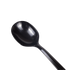 Black Karat PS Plastic Medium Weight Soup Spoon