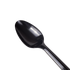 Black Karat PS Plastic Medium Weight Tea Spoons Bulk Box