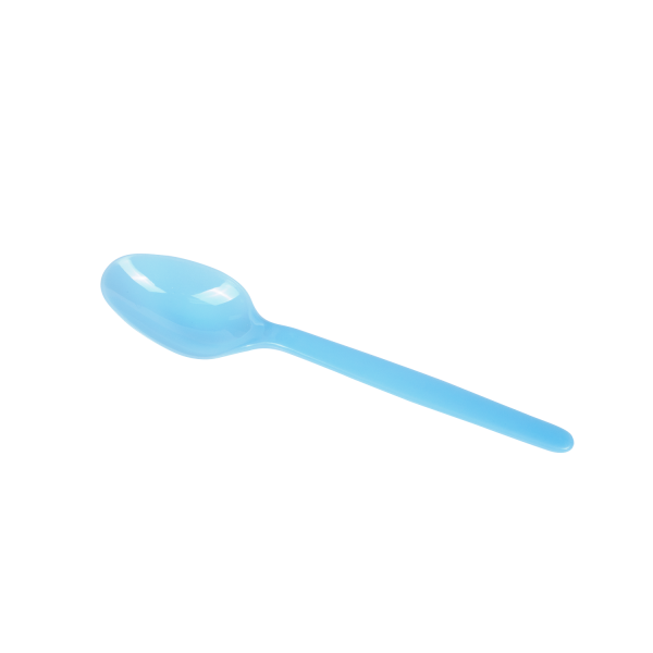 Karat PS Plastic Heavy Weight Tea Spoons, Blue - 1,000 pcs