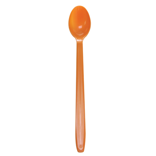 Karat PP Plastic Heavy Weight Soda Spoons, Orange - 1,000 pcs
