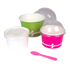 Karat PS Plastic Tasting Spoon, Pink - 4,000 pcs