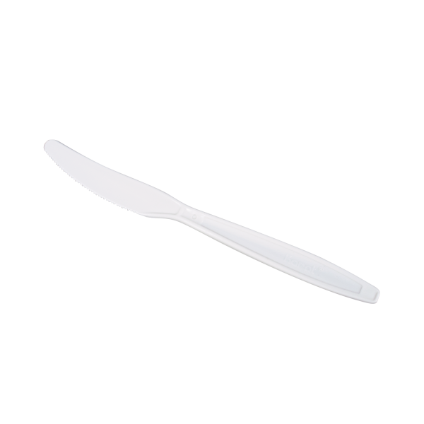 Karat PP Plastic Heavy Weight Knives Wrapped, White - 1,000 pcs