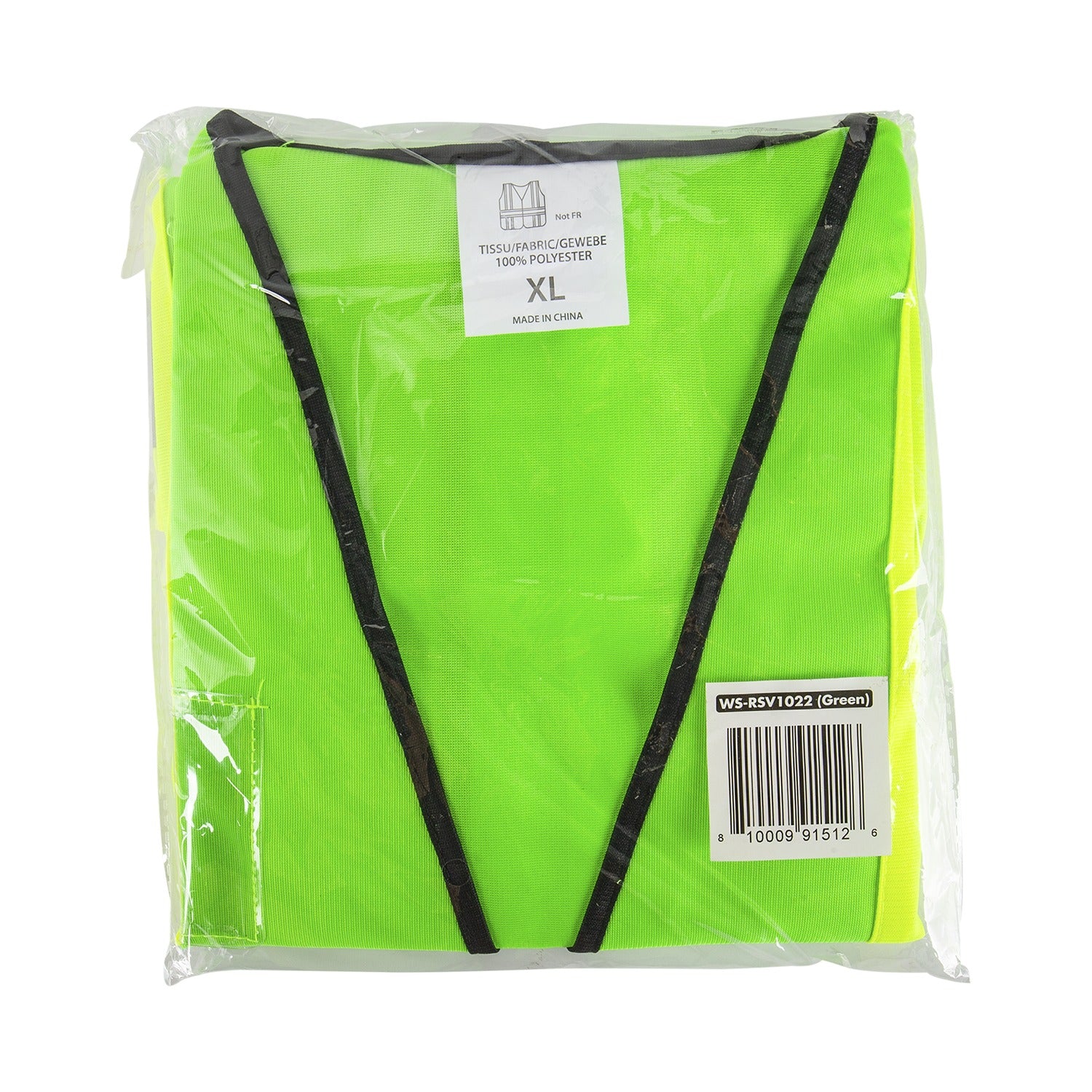 Karat High Visibility Reflective Safety Vest with Velcro Fastening